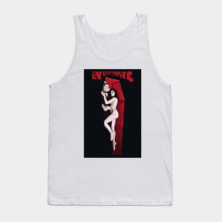 The Velvet Vampire Movie Art Black Tank Top